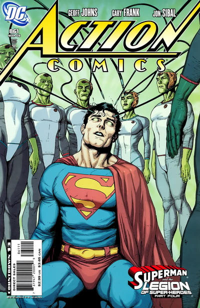 Cover for Action Comics (DC, 1938 series) #861 [Direct Sales]