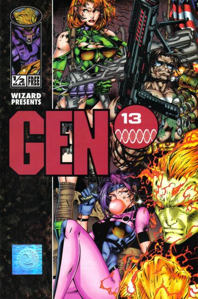 Cover for Wizard Presents: Gen 13 (Wizard Entertainment, 1994 series) #1/2