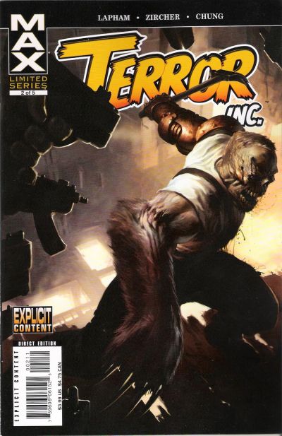 Cover for Terror, Inc. (Marvel, 2007 series) #2