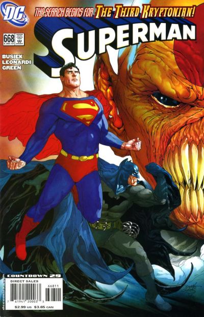 Cover for Superman (DC, 2006 series) #668 [Direct Sales]