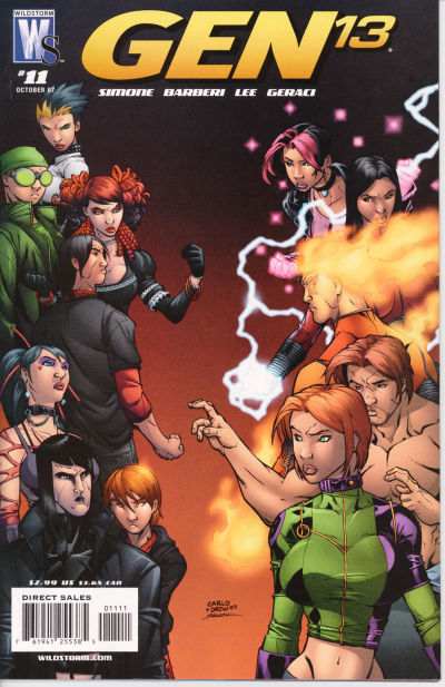 Cover for Gen 13 (DC, 2006 series) #11