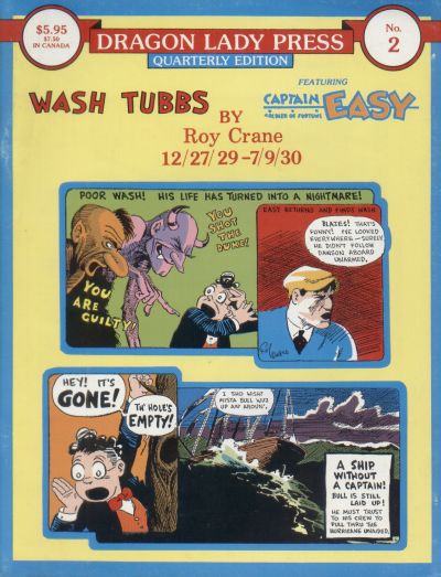 Cover for Wash Tubbs Quarterly (Dragon Lady Press, 1986 series) #2