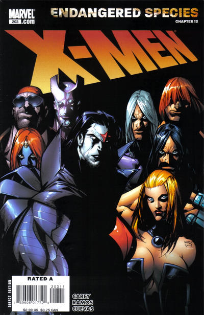 Cover for X-Men (Marvel, 2004 series) #203
