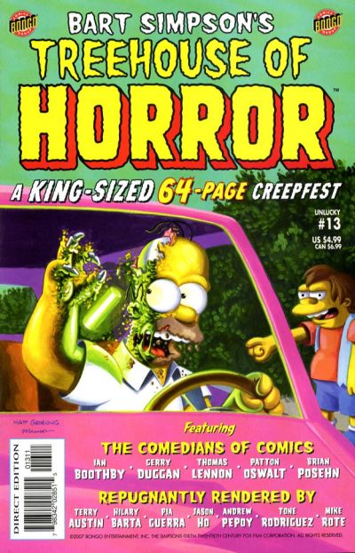Cover for Treehouse of Horror (Bongo, 1995 series) #13
