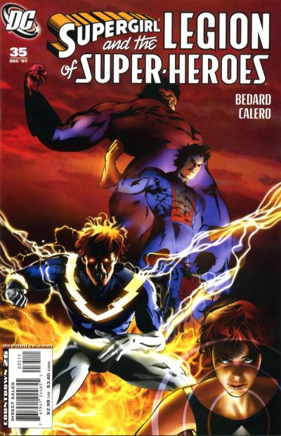 Cover for Supergirl and the Legion of Super-Heroes (DC, 2006 series) #35