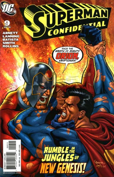 Cover for Superman Confidential (DC, 2007 series) #9 [Direct Sales]