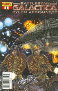 Cover Thumbnail for Battlestar Galactica: Cylon Apocalypse (Dynamite Entertainment, 2007 series) #1 [Cover D Carlos Rafael]