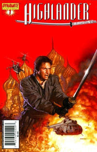 Cover Thumbnail for Highlander (Dynamite Entertainment, 2006 series) #1 [Dave Dorman Cover]