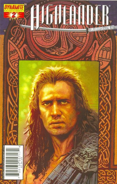 Cover for Highlander (Dynamite Entertainment, 2006 series) #2 [Tony Harris Cover]