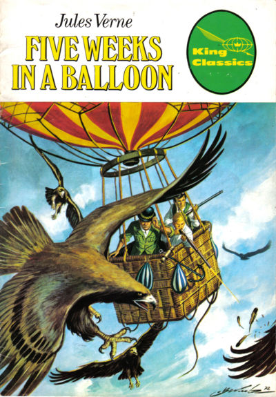 Cover for King Classics (King Features, 1977 series) #20 - Five Weeks in a Balloon