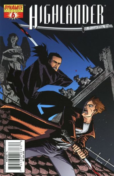 Cover for Highlander (Dynamite Entertainment, 2006 series) #6 [Michael Avon Oeming Cover]