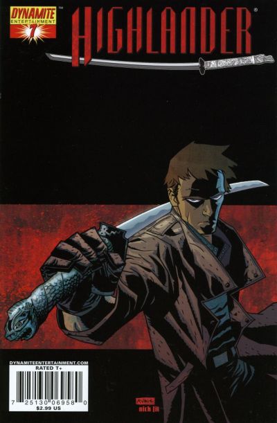 Cover for Highlander (Dynamite Entertainment, 2006 series) #7 [Michael Avon Oeming Cover]