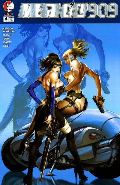 Cover for Megacity 909 (Devil's Due Publishing, 2004 series) #4 [Cover B]