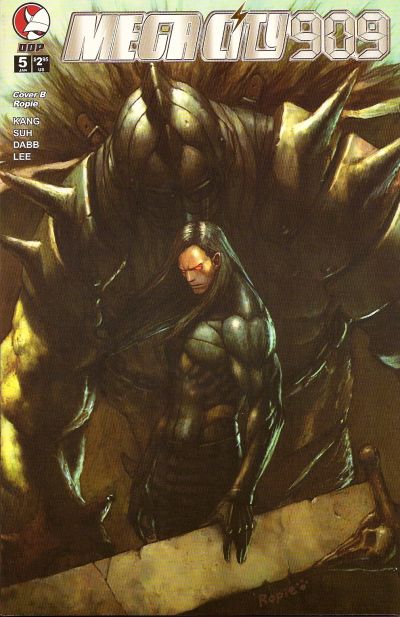 Cover for Megacity 909 (Devil's Due Publishing, 2004 series) #5 [Cover B]
