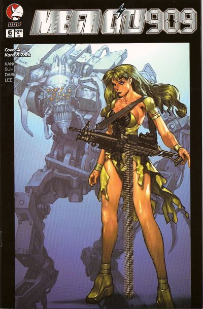 Cover for Megacity 909 (Devil's Due Publishing, 2004 series) #6 [Cover A]