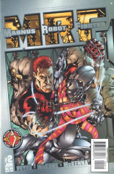 Cover for Magnus Robot Fighter (Acclaim / Valiant, 1997 series) #2