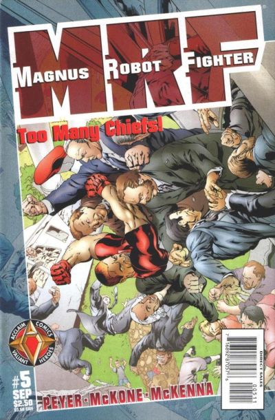 Cover for Magnus Robot Fighter (Acclaim / Valiant, 1997 series) #5