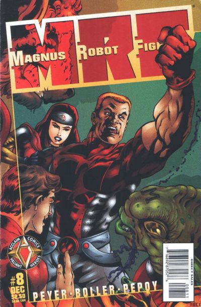 Cover for Magnus Robot Fighter (Acclaim / Valiant, 1997 series) #8