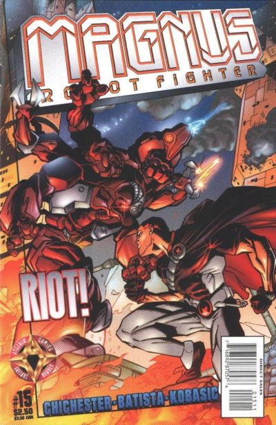 Cover for Magnus Robot Fighter (Acclaim / Valiant, 1997 series) #15