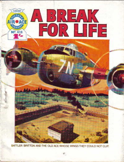 Cover for Air Ace Picture Library (IPC, 1960 series) #418