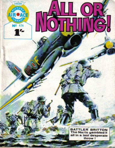 Cover for Air Ace Picture Library (IPC, 1960 series) #474