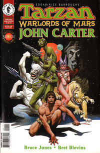 Cover Thumbnail for Tarzan / John Carter: Warlords of Mars (Dark Horse, 1996 series) #1