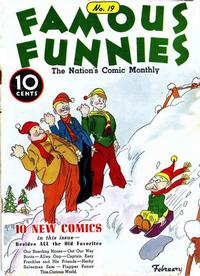 Cover Thumbnail for Famous Funnies (Eastern Color, 1934 series) #19