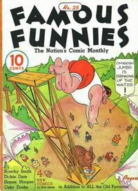 Cover Thumbnail for Famous Funnies (Eastern Color, 1934 series) #25