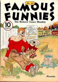 Cover for Famous Funnies (Eastern Color, 1934 series) #28