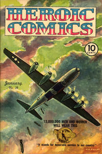 Cover Thumbnail for Heroic Comics (Eastern Color, 1943 series) #34