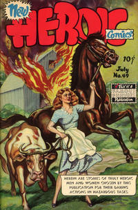 Cover for New Heroic Comics (Eastern Color, 1946 series) #49