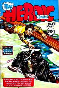 Cover for New Heroic Comics (Eastern Color, 1946 series) #53