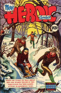 Cover for New Heroic Comics (Eastern Color, 1946 series) #58