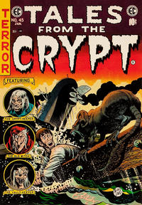 Cover Thumbnail for Tales from the Crypt (EC, 1950 series) #45