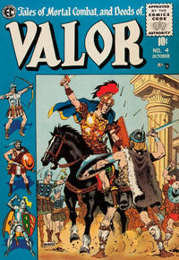 Cover Thumbnail for Valor (EC, 1955 series) #4