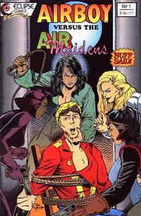Cover Thumbnail for Airboy versus the Airmaidens (Eclipse, 1988 series) #1