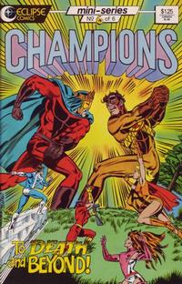 Cover Thumbnail for Champions (Eclipse, 1986 series) #6