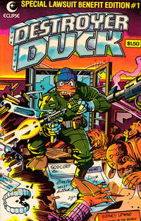 Cover for Destroyer Duck (Eclipse, 1982 series) #1