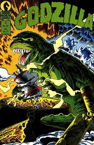 Cover for Godzilla (Dark Horse, 1988 series) #2