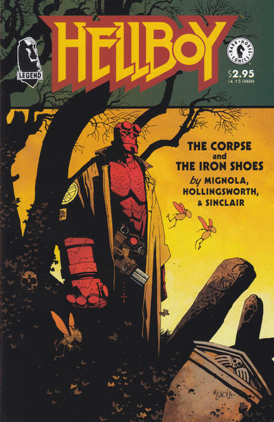 Cover for Hellboy, the Corpse and the Iron Shoes (Dark Horse, 1996 series) 