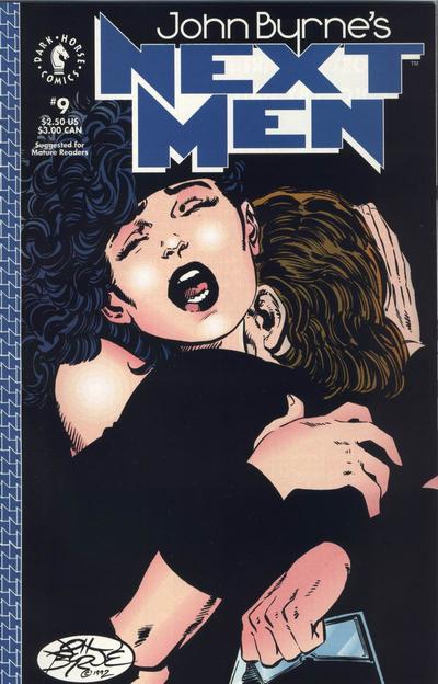 Cover for John Byrne's Next Men (Dark Horse, 1992 series) #9