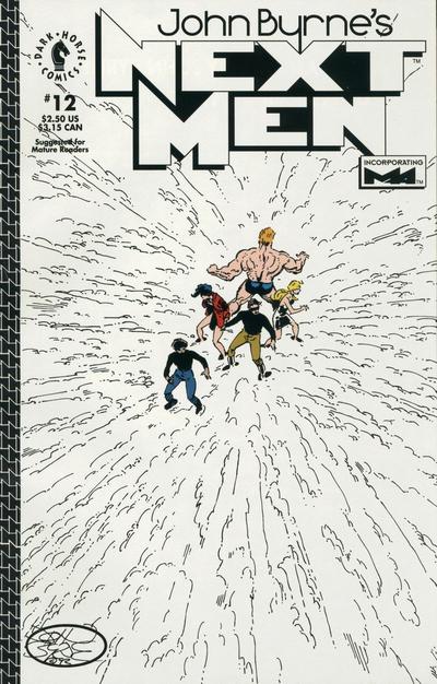 Cover for John Byrne's Next Men (Dark Horse, 1992 series) #12