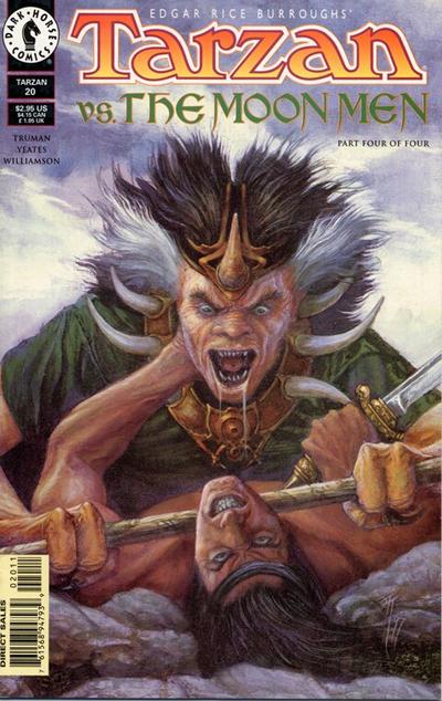 Cover for Tarzan (Dark Horse, 1996 series) #20
