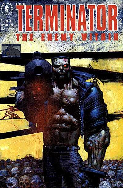 Cover for The Terminator: The Enemy Within (Dark Horse, 1991 series) #3
