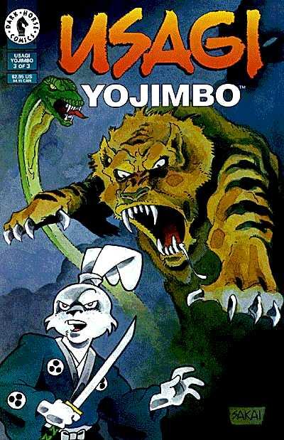 Cover for Usagi Yojimbo (Dark Horse, 1996 series) #3