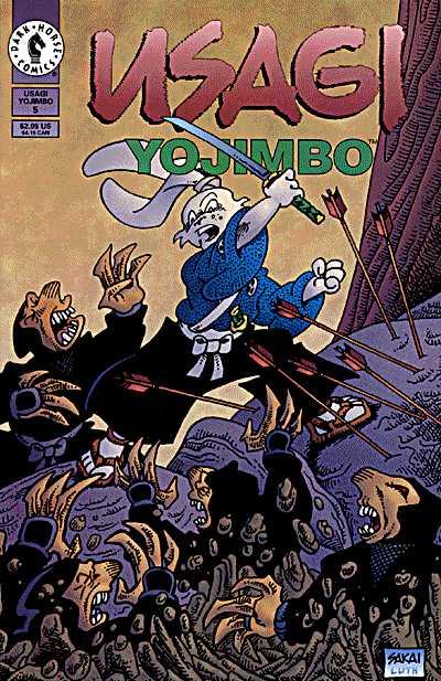 Cover for Usagi Yojimbo (Dark Horse, 1996 series) #5