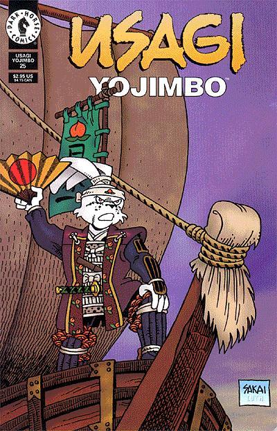 Cover for Usagi Yojimbo (Dark Horse, 1996 series) #25