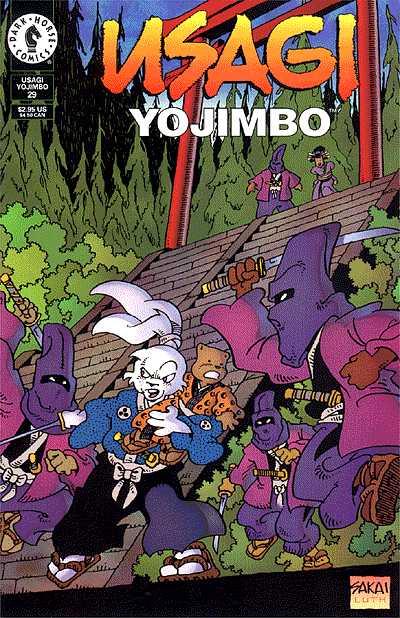 Cover for Usagi Yojimbo (Dark Horse, 1996 series) #29