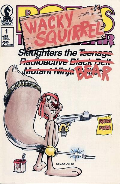Cover for Wacky Squirrel (Dark Horse, 1987 series) #1