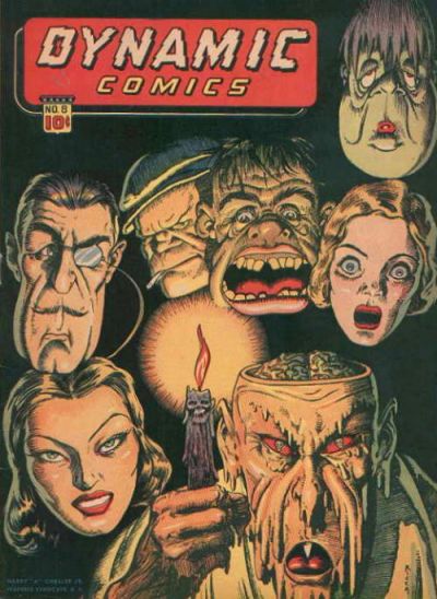 Cover for Dynamic Comics (Chesler / Dynamic, 1941 series) #8